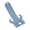 Blue, variant on Cord Organization Portable PU Leather Cord Holder Winder Keeper Earphone Cable Cord Earphone Winder for Men Women