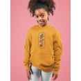 thumbnail image 2 of Remember To Be Happy Quote Hoodie Juniors -Image by Shutterstock,  Small, 2 of 4