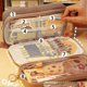 thumbnail image 4 of Capybara Plush Pencil Case - Large Capacity Pencil Case with 10 Compartments, Cute Stationery Bag for School Office College, 4 of 4