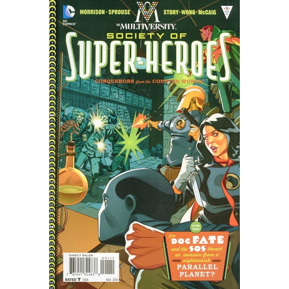 Multiversity: Society of Super-Heroes: Conquerors of the Counter-World #1 VF ; DC Comic Book