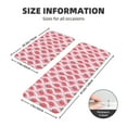 thumbnail image 2 of Yiaed Strawberries Kitchen Rugs Sets of 2 Kitchen Mats Cushioned Anti Fatigue Kitchen Rug Tapetes Para Cocina for Sink,Laundry Room, 2 of 6