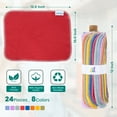 thumbnail image 4 of Eco-wipes Reusable Paper Towels Washable, Pack of 24 – 100% Cotton – Kitchen Towels, 4 of 6
