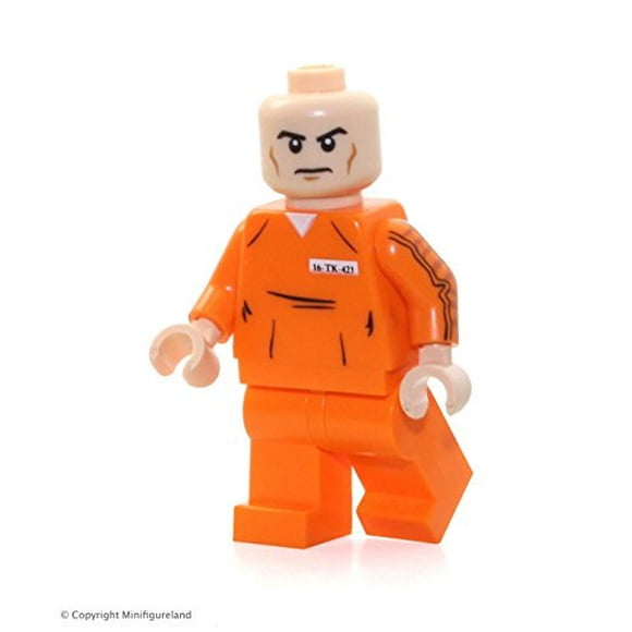 LEGO Super Heroes La Ligue des Justiciers : Minifigurine - Lex Luthor (en Tenue de Prison)