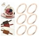 thumbnail image 3 of Anillos Para Manualidades, Amplia Aplicación Textura Exquisita Hierro De Primera Anillos De Metal De 4x32 Mm Resistentes Y Duraderos Para Bolsa Para Ropa Para Mochila, 3 of 7