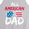 thumbnail image 2 of Instant Message - All American Dad - Men's Jersey Tank Top, 2 of 5