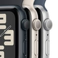 thumbnail image 3 of Apple Watch SE2 44mm GPS boîtier aluminium noir intense avec bracelet sport noir intense, 3 of 9