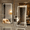 white, variant on Cotiro LED Full Length Mirror with Lights, 71x24" Floor Standing LED Lighted Mirror Full Length, Full Body Over the Door Mirrors with Dimming & 3 Color Lighting for Room, Salon, Redecorating, White