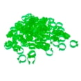 thumbnail image 4 of 100 Piezas 1,6 Cm 2,0 Cm 2,5 Cm de Diámetro Interior Clip en Anillos de Pierna para Codornices Aves de Corral Perfecl, 4 of 6