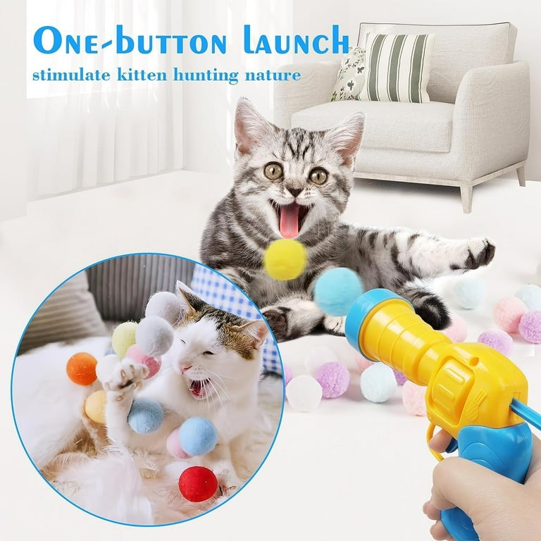 Kitty Catnip Puff Puff Cat Ball Toy