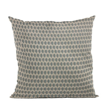 Plutus Brands Blue Rocks Dot Luxury Throw Pillow-Size:20" x 20"