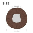 thumbnail image 6 of YFYANG Women's Double Waterproof Shower Cap, Brown Reusable Hair Cap for All Hair Styles and Head Sizes, 6 of 9