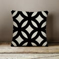 thumbnail image 3 of witspace Outdoor Waterproof Throw Pillow Covers Black and White Outdoor Pillow Covers Modern Geometric Decorative Outdoor Pillows for Patio Furniture, 3 of 4