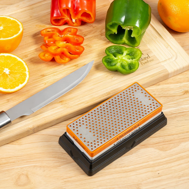 Diamond Knife Sharpening Stone Big/Small Easy Clean Indoor Kitchen Home  Tool Set