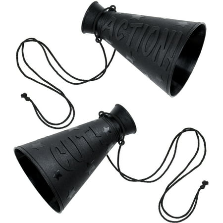 Hollywood Movie Director Action Cut Megaphone Horn Costume Accessory