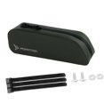 thumbnail image 2 of Almencla Bicycle Top Tube Pouch Cycling Pack Keys Zipper Storage Bike Front Frame Bag Dark Green, 2 of 8