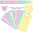 thumbnail image 4 of Manteles MASHAN de plástico pastel desechables, 54 x 108 pulgadas, 24 unidades, 4 of 8