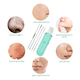 thumbnail image 5 of Limpiador Facial Exfoliación Espátulas Ultrasónico Eléctrico Malubero Azul, 5 of 5