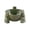 Green, variant on POYOGA Ceramic Punch Bowl with 3 Legs Drinking Cup for Beer Juice and Cocktails
