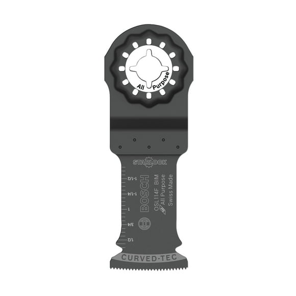 Cuchilla multiherramienta oscilante BOSCH OSL114F 32 mm bimetálica