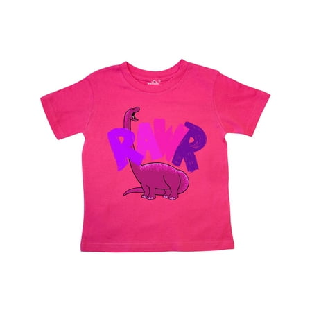 

Inktastic Lil Purple Bronto Rawr!! Gift Toddler Boy or Toddler Girl T-Shirt
