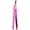 Hot Pink, variant on Royale Mini Ceramic Tourmaline Flat Iron Hair Straightener 0.5" - Travel Size, Touch Ups, Roots, Bangs (Purple)