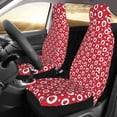 thumbnail image 2 of Xecao Ladybugs And White Dots Print Car Seat Cover in That Fits Most Cars, Vans, SUVs, and Trucks., 2 of 7