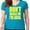Aqua, variant on Big and Tall Don't Hassle Me I'm Local Women's V Neck