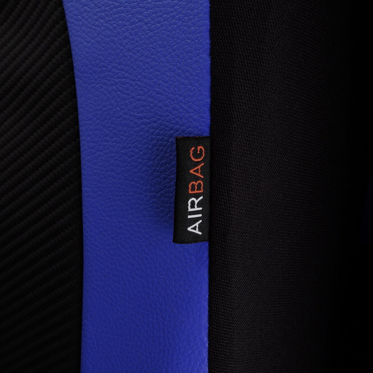 Flying Banner Full Set Deluxe Automotive Leather Universal Car Seat Covers Interior Covers car SUV pick up Blue