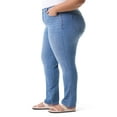 thumbnail image 3 of Gloria Vanderbilt Swan Series Women's Plus Amanda 5 Pocket Jeans, Sizes 16W-24W, 3 of 5
