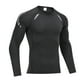 thumbnail image 2 of Mallas deportivas de entrenamiento de baloncesto de manga larga para hombre, ropa para correr de secado rápido, ropa de fitness transpirable y de alta elasticidad, 2 of 4