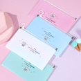 thumbnail image 2 of 4pcs Mask Storage Clip Ziplock Bag Cartoon Widen Zipper Waterproof File Bag, 2 of 5