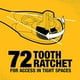 thumbnail image 4 of Juego de enchufes DEWALT DWMT73805, 25 unidades, 1/4 pulgadas, SAE/métrico, 4 of 4