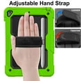 thumbnail image 6 of iPad PRO 10.5 Air 3 [ PRO 10.5 Inch Air 3rd Gen ] A1701 A1709 A1852 A2152 A2123 A2153 A2154 MUUL2LL/A MUUK2LL/A Built-in Kick Stand Heavy Duty Rugged Case - Green, 6 of 7