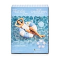thumbnail image 3 of Float Life by FUNBOY Blue Cabana Stripe Luxury Tube Pool Float, Cup-Holder, 43" Oversized Design, Adults or Children Ages 8+, 3 of 8