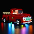 thumbnail image 4 of LED Light Kit for Legos 10290 vintage pickup truck Building Set, Remote Control Version Lighting Kit Compatible with Legos 10290 Set (Only Lights Kit Without Model), 4 of 7