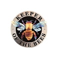 thumbnail image 2 of Colgante De Abeja De Metal Que Cuelga El Letrero De Apicultura [Yuexinghui] Procesado Por IP Keeper Of The Bees Metal Art Bolsa De Artesanía De Jardín De Pared De Abeja De Metal ANGGREK Otros, 2 of 8