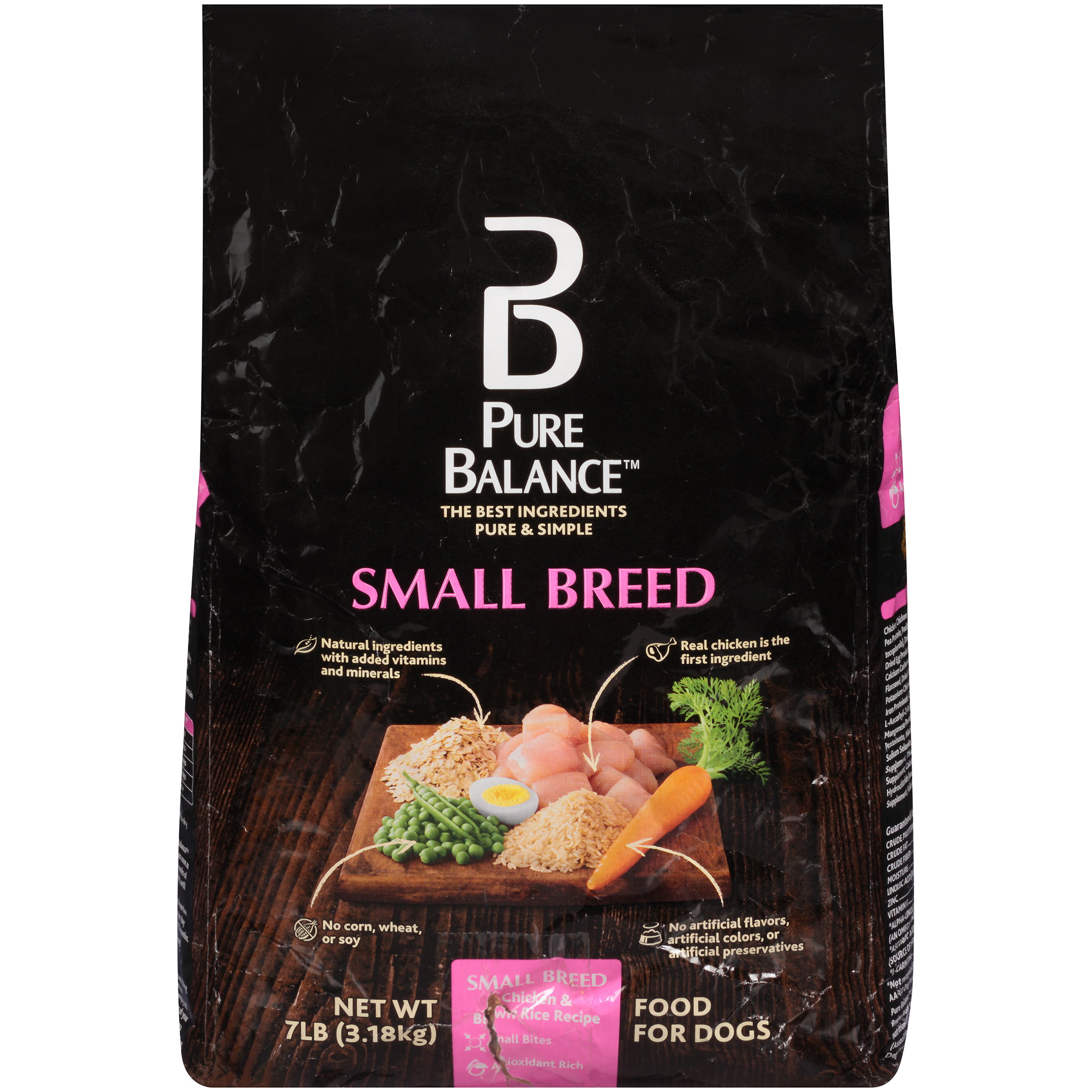Pure Balance Small Breed Chicken Brown Rice Recipe Dry Dog Food 7 Lb Walmart Inventory Checker Brickseek