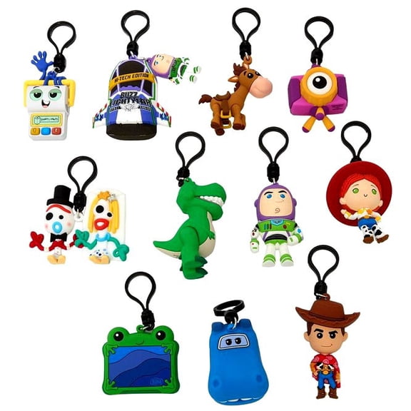 Disney 3D Figural Foam Bag Clip Toy Story 5 Series 1 Mystery Pack (1 RANDOM Figure)