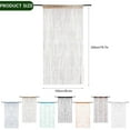 thumbnail image 3 of MOQIN Beaded Door Curtain with Long Tassels – 200x100cm Lightweight Decorative Anti-Mosquito Screen for Doors/Windows, Boho Room Divider,Room Divider Blind Divider Tassel Screen Home, 3 of 9