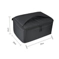 thumbnail image 2 of ziyahi Fishing Reel Bag Storage Pouch Protective Carrying Case Drum Raft Reels 35cmx26cmx17cm, 2 of 9