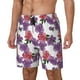 thumbnail image 1 of Fotbe Peonies Traje de Baño para Hombre – Shorts de Natación de Secado Rápido con Forro y Bolsillos-Large, 1 of 6
