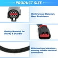 thumbnail image 4 of Arnés de cable del jumper del embrague del ventilador de enfriamiento Unique Bargains para Ford F150 2007-2008 para Ford Expedition 2007-2008 No.7L1Z-14K095-A, 4 of 7