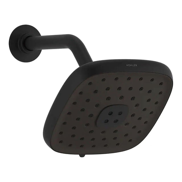 Regadera Fija Fordra Kohler Multifunción Hidromasaje Negro