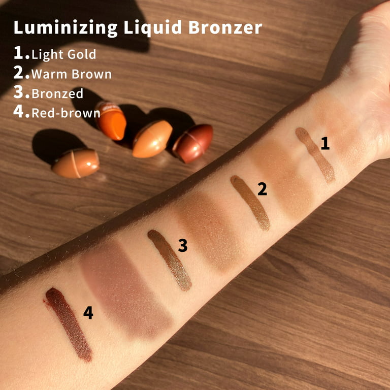 Liquid Contouring Bronzer Stick 2 in 1 Brightens Skin Warm Tone Brown Nose  Shadow Contour Matte Highlighter Face Bronzer Makeup