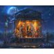 thumbnail image 2 of Cuadros Decorativos Pintura de lienzo de calabaza de Halloween por números dibujo pintado a mano al óleo decoración del hogar Likrtyny embutido en tela, 2 of 9