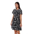 thumbnail image 2 of PRETTYGARDEN Women's V-Neck Mini Dress, Sizes S-XXL, 2 of 6