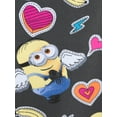 thumbnail image 6 of Scrubstar Minions "Love My Minions" Women's V-Neck Print Scrub Top, 6 of 6