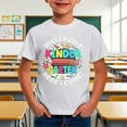 thumbnail image 2 of Boys Shirts Kindergarten Hello School I Come First Day At School Nursery Graduation Graphic Tees, 2 of 4