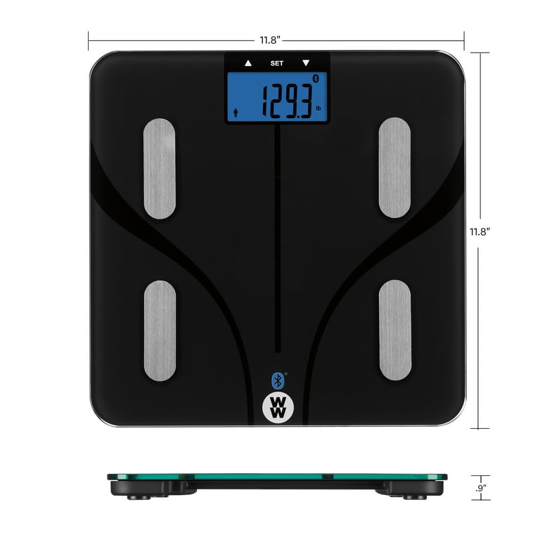 == Weight Watchers Digital LCD Screen Bluetooth Scale Body Analysis Scale -  NEW