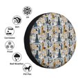 thumbnail image 4 of Rateoe Llama and Cactus1 Pattern Tire Cover Wheel Protectors Weatherproof Wheel Covers Universal Fit for Trailer Rv SUV Truck Camper Travel Trailers Accessories-17 inch, 4 of 6